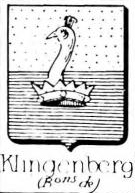 Klingenberg Coat of Arms / Family Crest 10