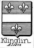 Klinglin Coat of Arms / Family Crest 0