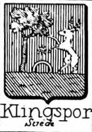 Klingspor Coat of Arms / Family Crest 0