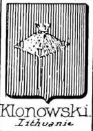 Klonowski Coat of Arms / Family Crest 2
