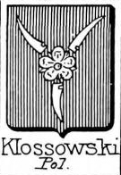 Klossowski Coat of Arms / Family Crest 0