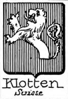 Klotten Coat of Arms / Family Crest 0