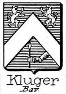 Kluger Coat of Arms / Family Crest 1