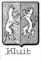 Kluit Coat of Arms / Family Crest 1