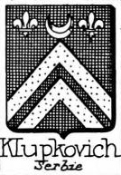 Klupkovich Coat of Arms / Family Crest 1