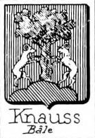 Knauss Coat of Arms / Family Crest 1