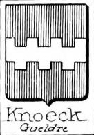 Knoeck Coat of Arms / Family Crest 0