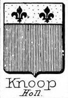 Knoop Coat of Arms / Family Crest 1