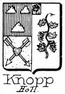 Knoop Coat of Arms / Family Crest 2