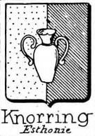 Knorring Coat of Arms / Family Crest 1