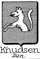 Knudsen Coat of Arms / Family Crest 2