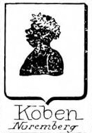 Koben Coat of Arms / Family Crest 0