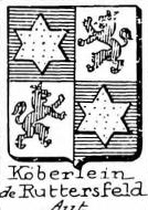 Koberlein Coat of Arms / Family Crest 0