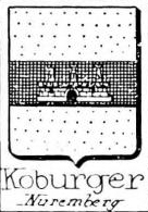 Koburger Coat of Arms / Family Crest 1
