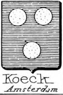 Koeck Coat of Arms / Family Crest 0