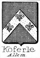 Koferle Coat of Arms / Family Crest 0