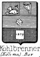 Kohlbrenner Coat of Arms / Family Crest 1