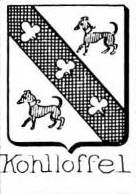 Kohlloffel Coat of Arms / Family Crest 0