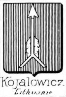 Kojalowicz Coat of Arms / Family Crest 0