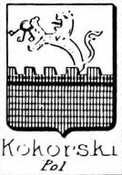 Kokorski Coat of Arms / Family Crest 2