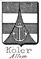 Koler Coat of Arms / Family Crest 10