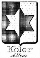 Koler Coat of Arms / Family Crest 11