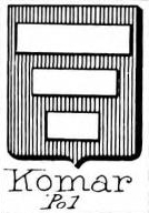 Komar Coat of Arms / Family Crest 1