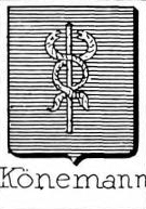 Konemann Coat of Arms / Family Crest 0