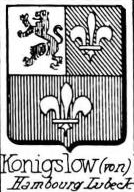 Konigslow Coat of Arms / Family Crest 1
