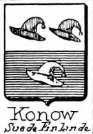 Konow Coat of Arms / Family Crest 3