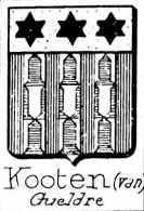 Kooten Coat of Arms / Family Crest 1