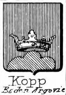 Kopp Coat of Arms / Family Crest 4