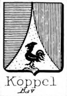 Koppel Coat of Arms / Family Crest 1