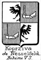 Koprziva Coat of Arms / Family Crest 0