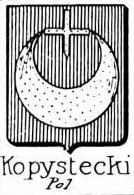 Kopystecki Coat of Arms / Family Crest 0
