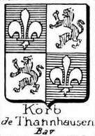 Korb Coat of Arms / Family Crest 1