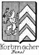 Korbmacher Coat of Arms / Family Crest 0