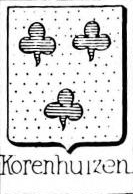 Korenhuizen Coat of Arms / Family Crest 0