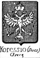 Koressios Coat of Arms / Family Crest 0