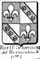 Korff Coat of Arms / Family Crest 3