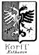 Korff Coat of Arms / Family Crest 0