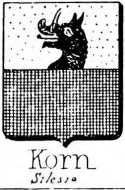 Korn Coat of Arms / Family Crest 1