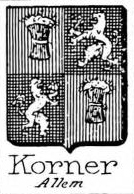 Korner Coat of Arms / Family Crest 1