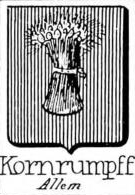 Kornrumpff Coat of Arms / Family Crest 0