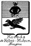 Koroda Coat of Arms / Family Crest 1