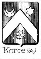 Korte Coat of Arms / Family Crest 1