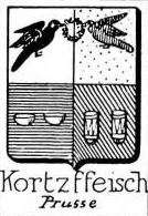 Kortzfleisch Coat of Arms / Family Crest 0