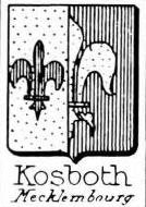 Kosboth Coat of Arms / Family Crest 1