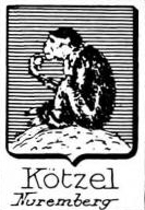 Kotzel Coat of Arms / Family Crest 0