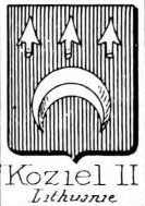 Koziel Coat of Arms / Family Crest 1
